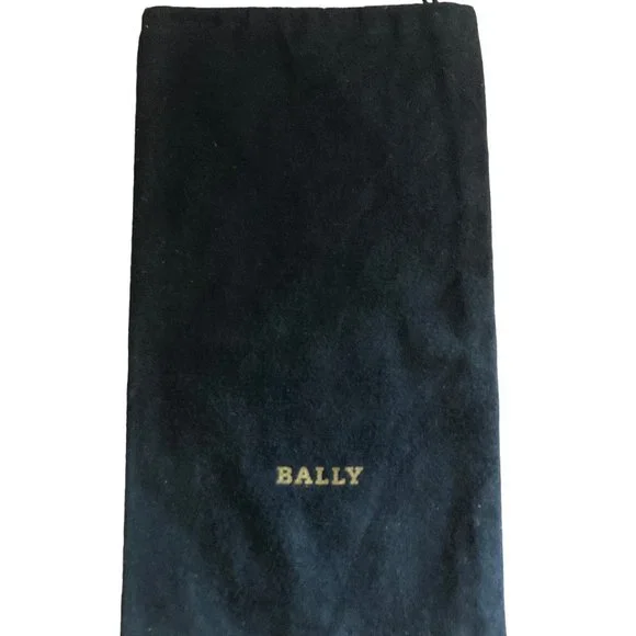 Bally Dust Bag 7.5 X 14.5 In. Black Dustbag Shoe Bag EUC Pre-owned - Picture 2 of 5
